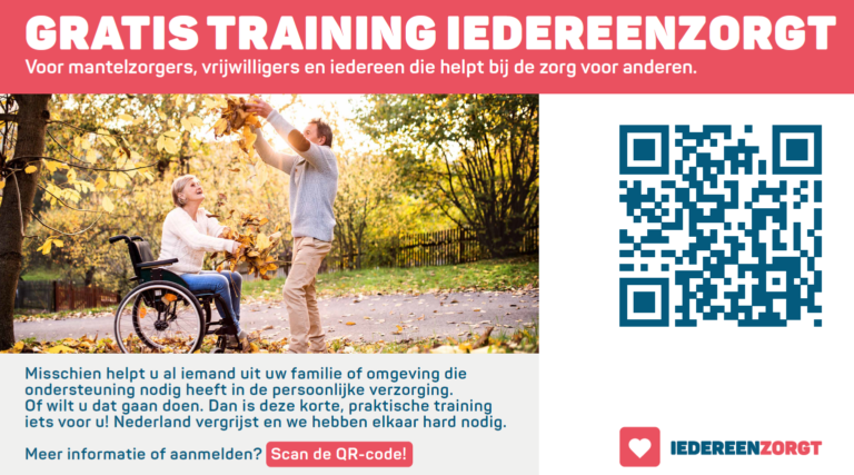 Informatie over gratis cursus IedereenZorgt